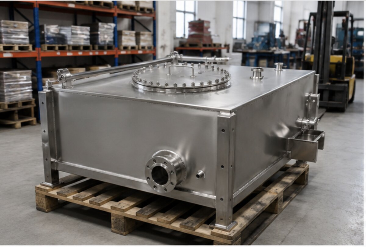 Stainless-steel tanks and pressure vessels