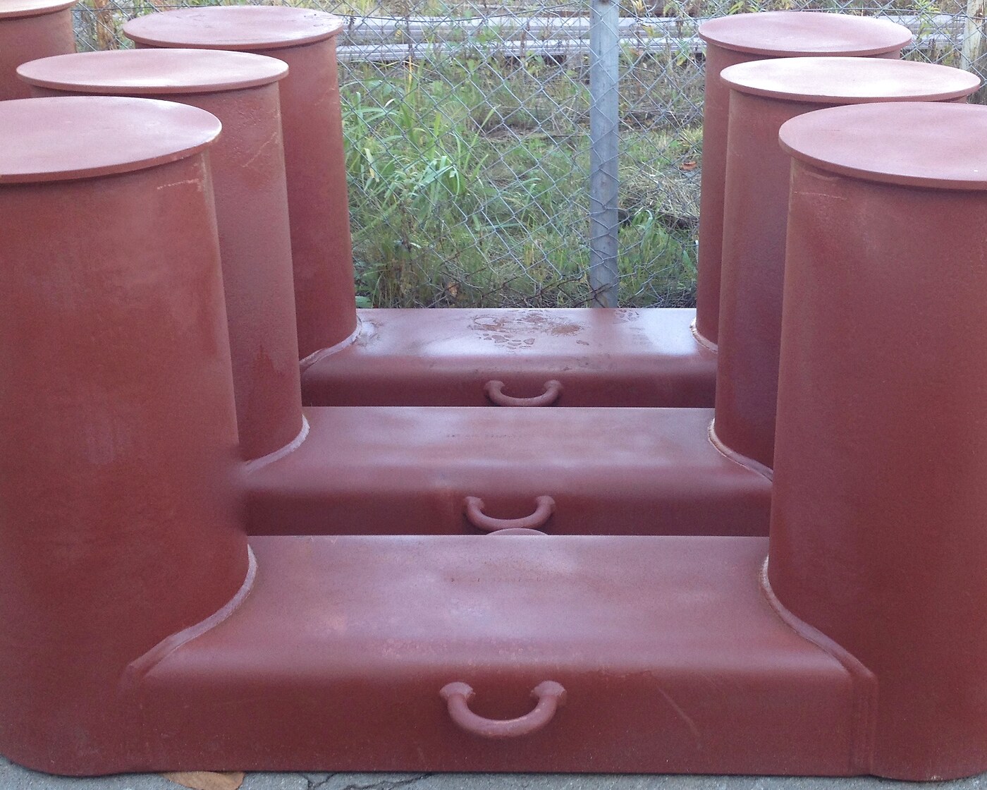 Marine mooring bollards