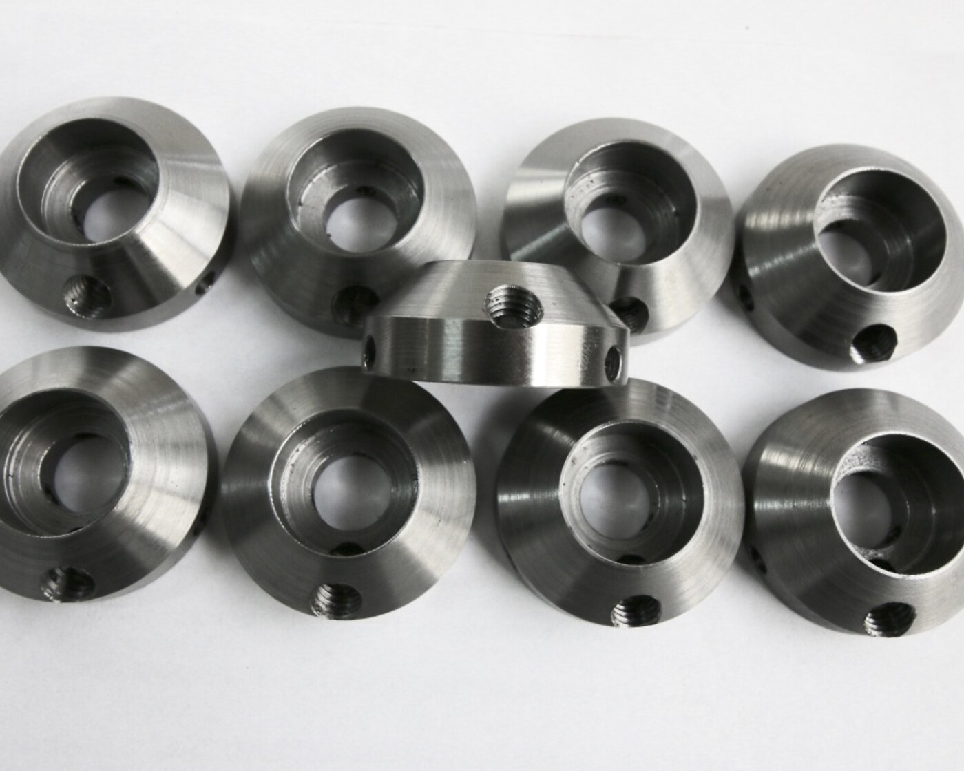 CNC machined components with dimensional inspection